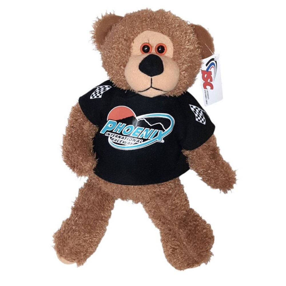 NASCAR Daytona 500 Phoenix Raceway Teddy Bear Souvenir Plush Stuffed Toy 13"